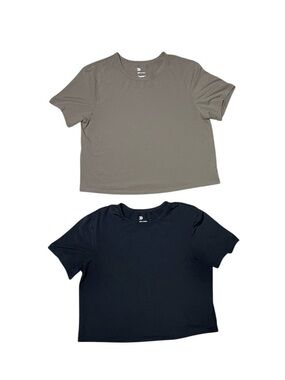 NWOT - Set of TWO Super Soft Cropped Tee’s